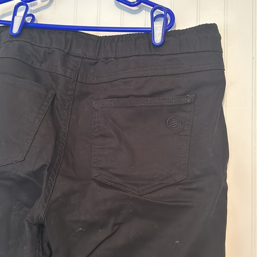 Black Drawstring Pants - image 3